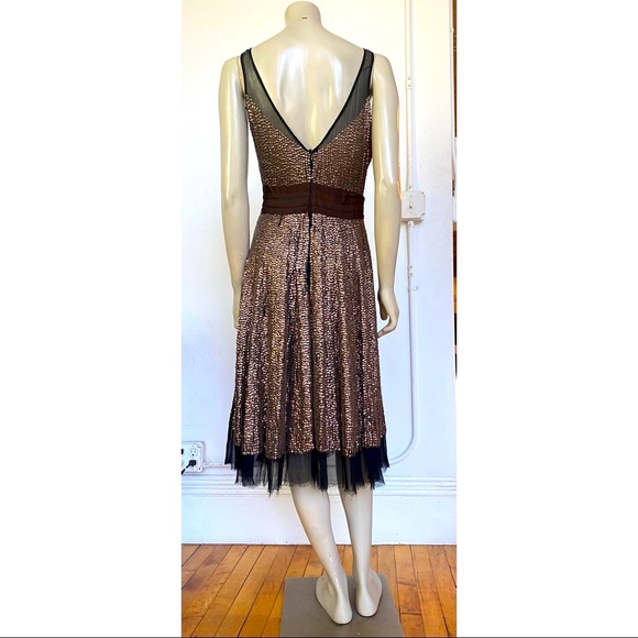 Vintage sequins cocktail and evening dress - Picture 3 of 11